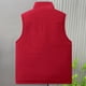 thumbnail image 5 of Kalauyu Men's Sherpa-Lined Vest, Mens Loose Fit Winter Insulated Workwear Mock-Neck Vest, 5 of 8