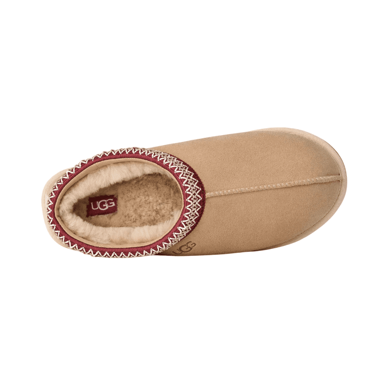 ?? UGG TASMAN SLIPPERS RED DRIFTWOOD ?? Mens UGG® Tasman II Slipper - Driftwood / Biking Red | Journeys main image 4