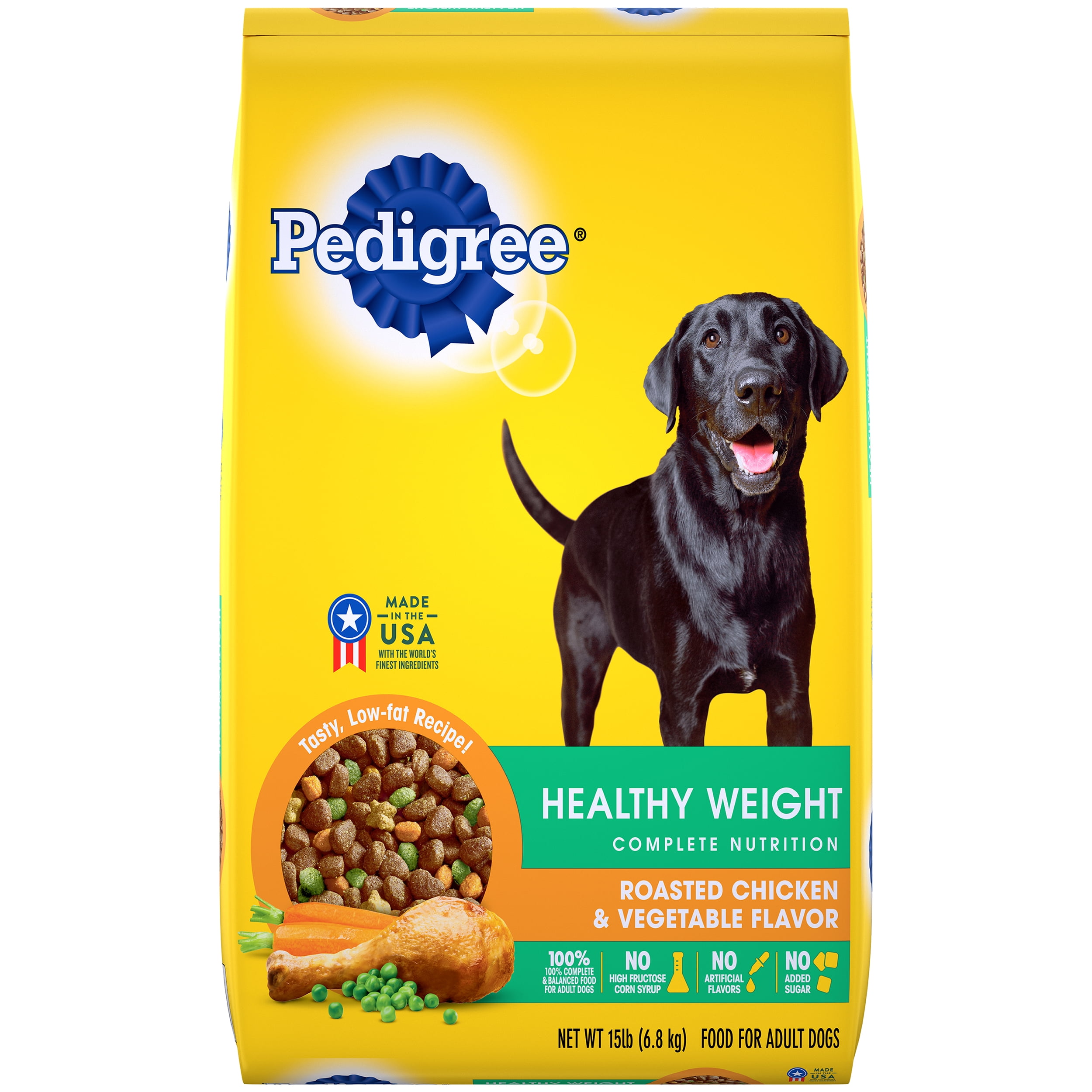 PEDIGREE Healthy Weight Adult Dry Dog Food Roasted Chicken ...