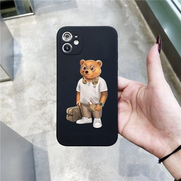 Funda De Silicona Para Iphone Plus Mini X 11 6 8 14 12 6s 13 Max 7 XR XS Pro TPU Recta Gao Jiahui unisex