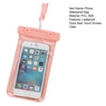 thumbnail image 4 of huanledash Phone Waterproof Pouch Clear Transparent with Hanging Strap Good Seal Leakproof Phone Protection Touchscreen Beach Diving Phone Waterproof Case Diving Supplies, 4 of 8