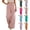 32# Pink, variant on Trendy Drawstring Elastic Waist Pants for Women Solid Color Loose Fit Casual Summer Wide Leg Trousers Hot Pink M