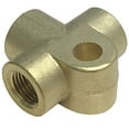 thumbnail image 2 of Empi M10-1.0 Brass Brake Line Tee - 803611755, 2 of 2