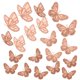 thumbnail image 5 of GOOHOCHY 20 pegatinas de pared de mariposas 3D de papel, extraíbles, para habitación de niños, 5 of 8