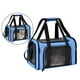 thumbnail image 3 of Bolsa de transporte para gatos y mascotas Bolsa de viaje suave Bolsa de transporte para perros y cachorros para gatos pequeños medianos Perros - Azul Sunnimix Transportín para gatos, 3 of 8