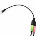 thumbnail image 2 of 2 X 3.5mm to RJ9 Jack Adapter Convertor For PC Headset to Telephones Using Cable, 2 of 5