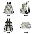 thumbnail image 4 of FORMRS Mini Backpack Purse for Women Travel Daypack Casual Shoulder Bag, Light Floral Pattern, 4 of 7