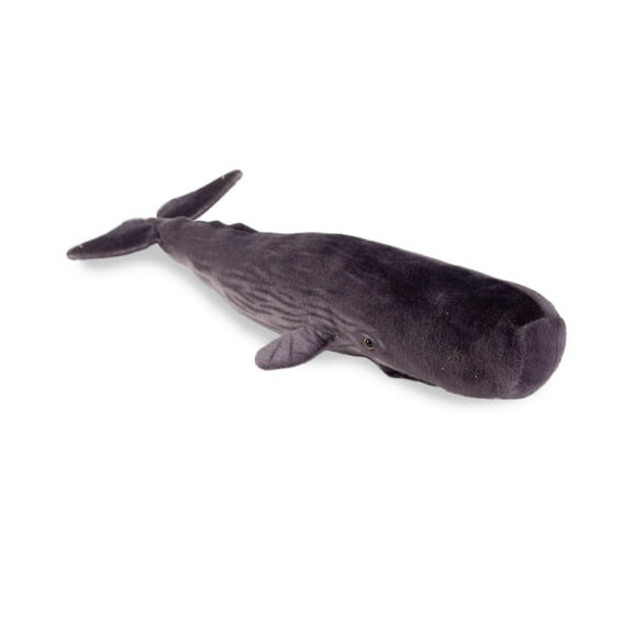 Real Planet Sperm Whale Purple 32.5 Inch Realistic Soft Plush