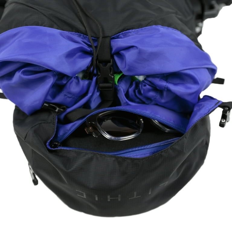 Lithic 40 Ltr Adult Hiking Backpack Unisex Black Walmart