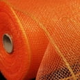 thumbnail image 2 of The Ribbon People Golden Orange Decorating Mesh Craft Ribbon 6.5" x 80 Yards, 2 of 2