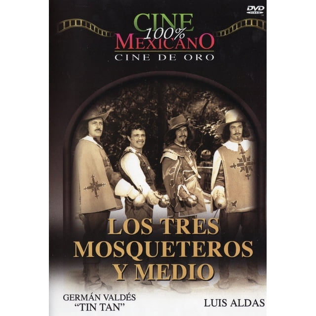 Los 3 Tres Mosqueteros Y Medio German Valdes Pelicula Dvd VIDEOMAX Los 3 Tres Mosqueteros Y Medio German Valdes Pelicula Dvd