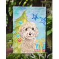 thumbnail image 3 of Carolines Treasures BB9410GF Champagne Cockapoo Christmas Flag - Garden Size, 3 of 3