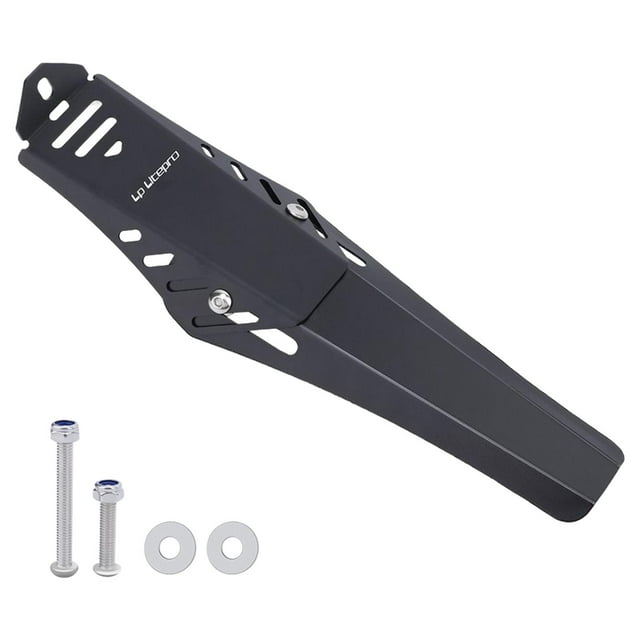 Guardabarros plegable para bicicleta de montaña Sunnimix negro Guardabarros para bicicletas plegables