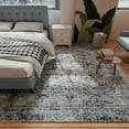 thumbnail image 4 of Area Rugs Dining Room Rugs For Under Table, 5x7ft Rug Boho Soft Bedroom Rug, Washable Stain Resistant Area Rug For Living Room Entryway Home Decor Black And White Father'S Day, 4 of 11