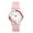 D, variant on Silicone Pulse Calculation Watch - Round 24H Quartz Analog Dial Wristwatch Casual Stylish Watches for Women