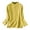 Yellow, variant on vigerkar Women's Button Down Shirts Work Office Business Blouses Soft Casual Oversized Boyfriend Tops with Pockets (Coffee, M)