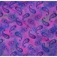 thumbnail image 4 of oneOone Cotton Poplin Twill Purple Fabric Batik Quilting Supplies Print Sewing Fabric By The Yard 56 Inch Wide, 4 of 4