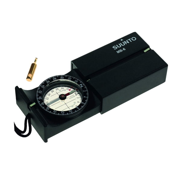 Brújula SUUNTO MB-6 NH negra para esquí salvaje