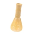 thumbnail image 4 of Batidor de té Matcha, accesorio para ceremonias de té, tradicional, batidor de té en polvo, batidor de té verde, Chasen para fiestas en el hogar y en amarillo, 4 of 8