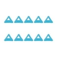 thumbnail image 1 of koolsoo 10 Pieces Soccer Triangle Training Cones Practice Lightweight Cross Training Blue, 1 of 9