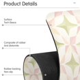 thumbnail image 4 of Yayeee Faucet Mat for Kitchen Sink 14.7" Diatomite Long Splash Guard Pad, Pastel Pink Geometric, 4 of 7