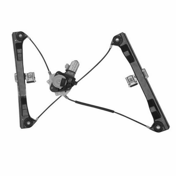 For Ford Fusion / Mercury Milan Window Regulator Assembly 2006 07 08 2009 Driver Side | Front | Power | Cable Type | FO1350166 | 8E5Z5423201A