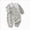 A20--Silver, variant on 3-6 Months Newborn Bodysuit Baby Romper Spring Fall Long Sleeve Cotton Crawling Outfit Bodysuit Warm Home Wear Light Gray Baby Gift