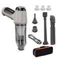thumbnail image 3 of veasfak Hand Vacuum Cleaner Air Duster USB Rechargeable Mini Air Blower Mini Car Vacuum Gray White, 3 of 7