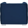 thumbnail image 4 of Chic Home Kristofel Velvet Upholstered Club Chair, Navy, 4 of 6