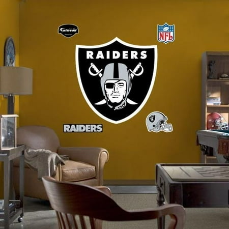 Las Vegas Raiders Team Logo Fathead Wall Sticker
