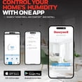thumbnail image 4 of Deshumidificador Honeywell TPFIT25AWK 25L/d para 140 m² con WiFi, 4 of 9