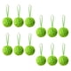 thumbnail image 5 of 12 piezas de adornos navideños peludos de bolas de elfo peludo para árbol de Navidad Pelaje largo, 5 of 9