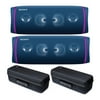 Sony SRSXB43 EXTRA BASS Bluetooth Wireless Portable Speaker (2-Pack) Bundle