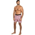 thumbnail image 3 of Fun Boxers - Mens Puerto Rican Flag Boxer Shorts, White, Puerto Rico, Size: S, 3 of 4