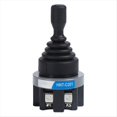 thumbnail image 1 of 2 Way Position Monolever Switch Joystick 30mm Toggle Joystick Rocker Switches Reset Momentary Self Latching Switch,1 x 2 Way position Monolever switch joystick,Black, 1 of 6