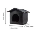 thumbnail image 1 of Waterproof Pet House Thickened Cat Nest Tent Cabin Pet Bed Tent Shelter For Outdoor Cat Kennel Portable Travel Nest Pet Carrier ShopWise Round, 1 of 8