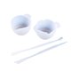 thumbnail image 1 of Herramientas De Silicona Para Bricolaje, Kit De Tazas De Mezcla De Silicona, Tazas De Medición De Silicona, Diy, , Alta Precisión, Antiadherente, Fácil De Usar4 Piezas Yuarrent HA014700-00, 1 of 7