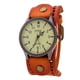 thumbnail image 1 of Reloj de cuarzo para mujer, relojes para mujer CCQ, reloj vintage de cuero, reloj de pulsera para hombre y mujer, reloj de cuarzo, 1 of 1