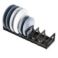 thumbnail image 4 of Moyic Escurridor de platos de aluminio espacial, estante para cubiertos, cajón, estante para platos, suministros de cocina sin clavos, estante de Cocina y Comedor No.2 Moyic HA027598-02, 4 of 6