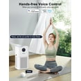 thumbnail image 5 of JOWSET Wi-Fi Air Purifiers for Home Large Room up to 4000 Sq.ft, HEPA Air Purifier for Dust, Wildfire Smoke, Pet Dander, Pollen, 5 of 8