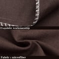 thumbnail image 2 of Standard Pillowcases Set of 2, 100% Brushed Microfiber, Soft and Cozy, Wrinkle, Fade, Stain Resistant with Envelope Closure, 20 x 26 Inches, Dark Brown, 2 of 7