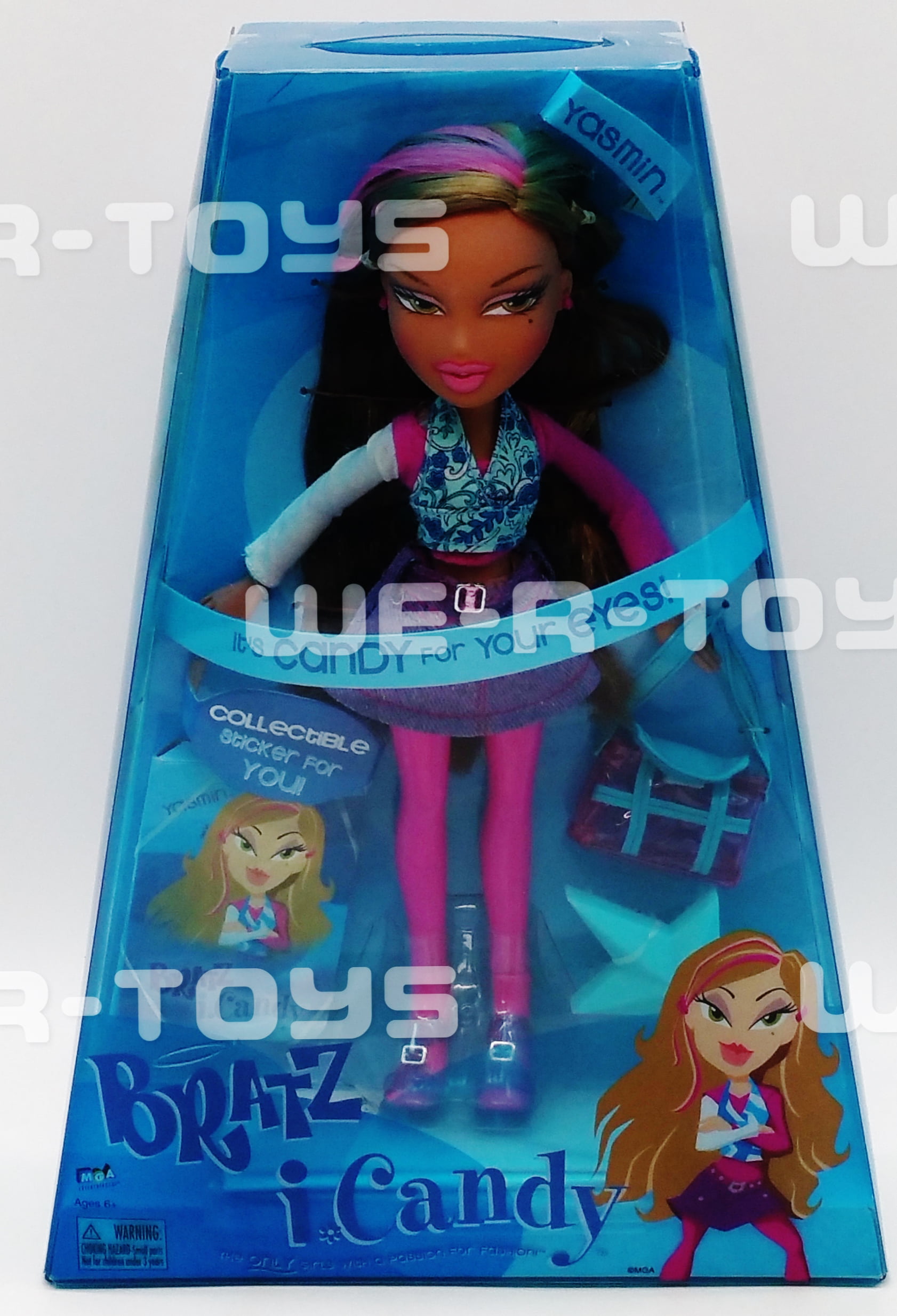 Bratz Slumber Party Doll Yasmin 1st Edition - close up  Childhood toys,  Candy land birthday party, Candyland birthday