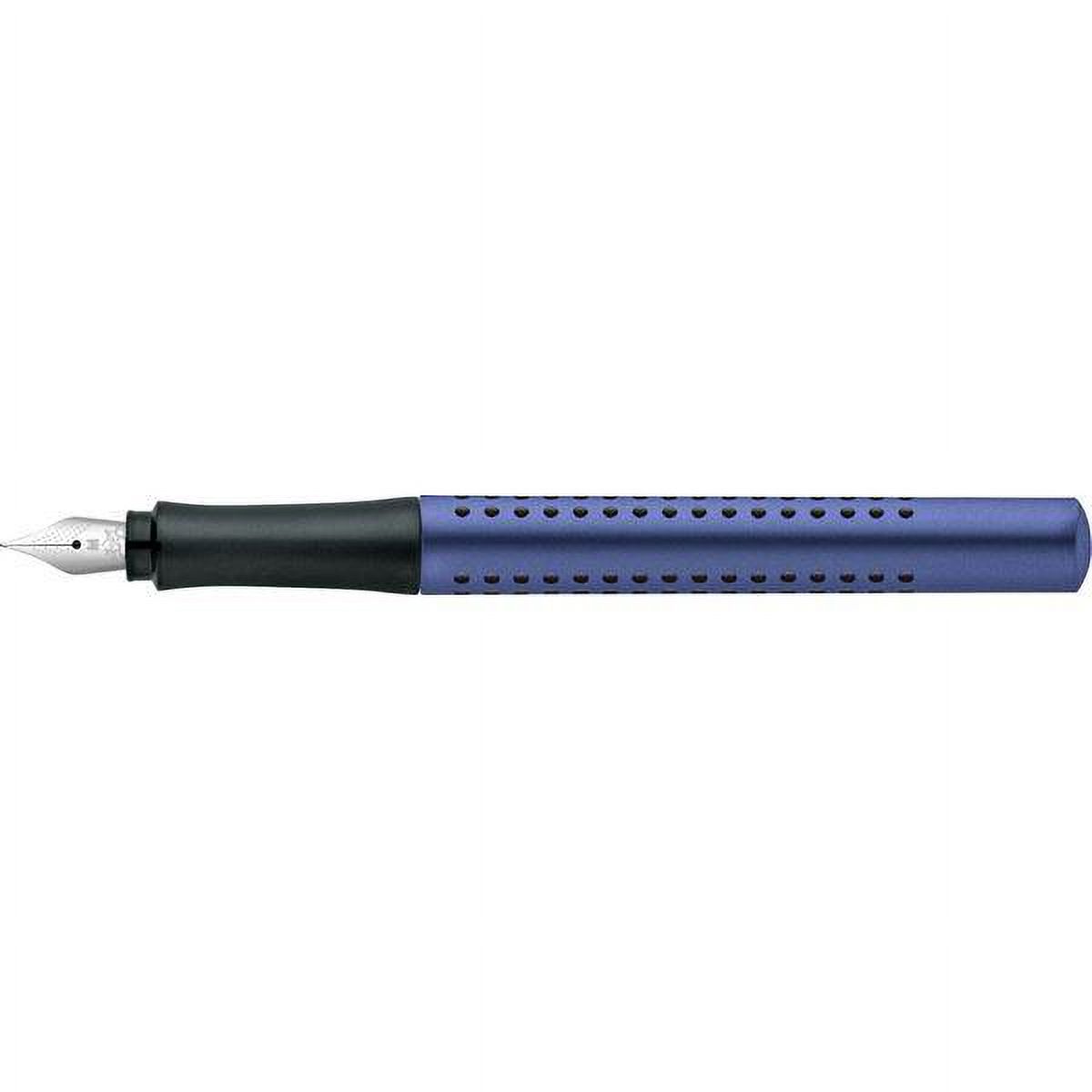 Faber-Castell Grip 2011 Blue Fountain Pen - Extra Fine