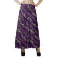 thumbnail image 5 of Moomaya Printed High Low Crop Top Kurti Palazzo Set Ethnic Indian Clothing Set For Womens, 5 of 9