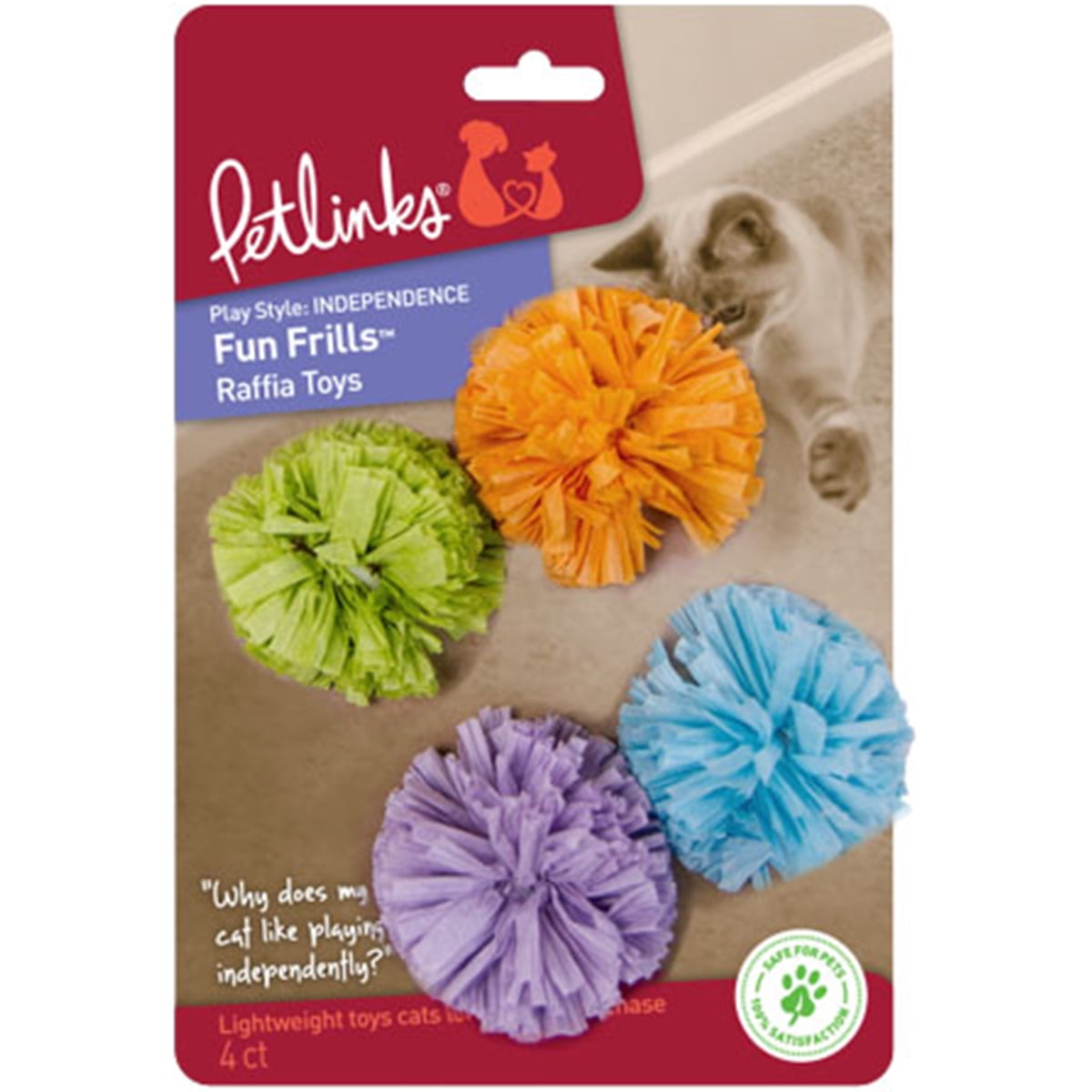 raffia cat toys
