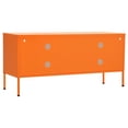 thumbnail image 5 of vidaXL TV Stand TV Unit Sideboard Home TV Console Media Unit Cupboard Steel, 5 of 9