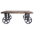 thumbnail image 1 of Table Basse Industrielle Trego en Plateau Industriel Gris et Pin, 1 of 5