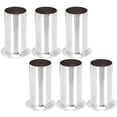 thumbnail image 2 of Shisuyan Flanging Sleeve Lamp Base Electroplated Surface 6Pcs 3.1In, 2 of 8