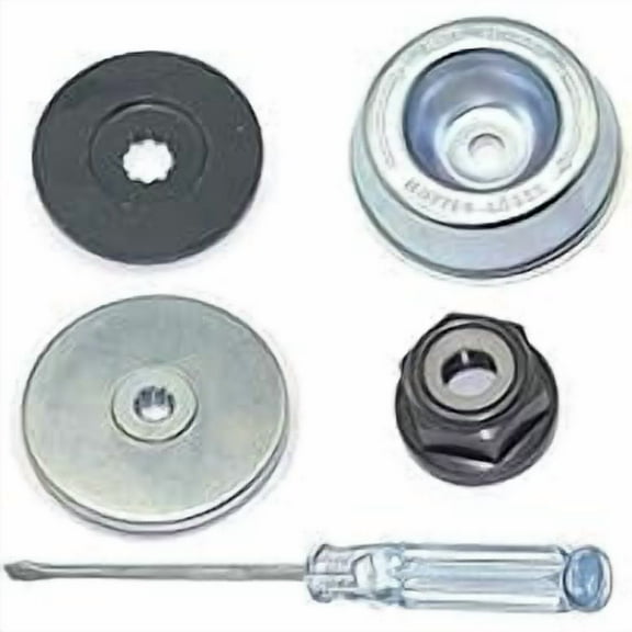 5pc Blade Adapter Attachment Maintenance Kit Compatible with STIHL FS50 FS55 FS56 FS56R FS70 FS70R FS74 FS75 FS76 FS80 FS80R FS83 FS85 FS120 FS200 String Trimmers and Brush Cutters