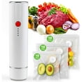thumbnail image 1 of BoxLegend Handheld Vacuum Sealer for Food with 30 Reusable Vacuum Sealer Bags, Compact Vacuum Sealer Machine, Portable Seal Meal Saver, Wireless Food Sealer, 1 of 8